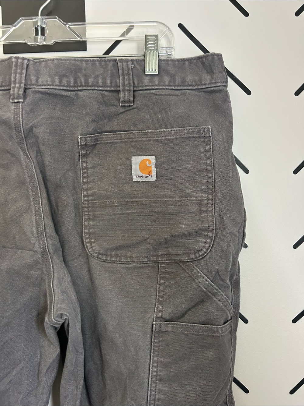 Carhartt men’s relaxed fit cargo work carpenter pants canvas 40X28